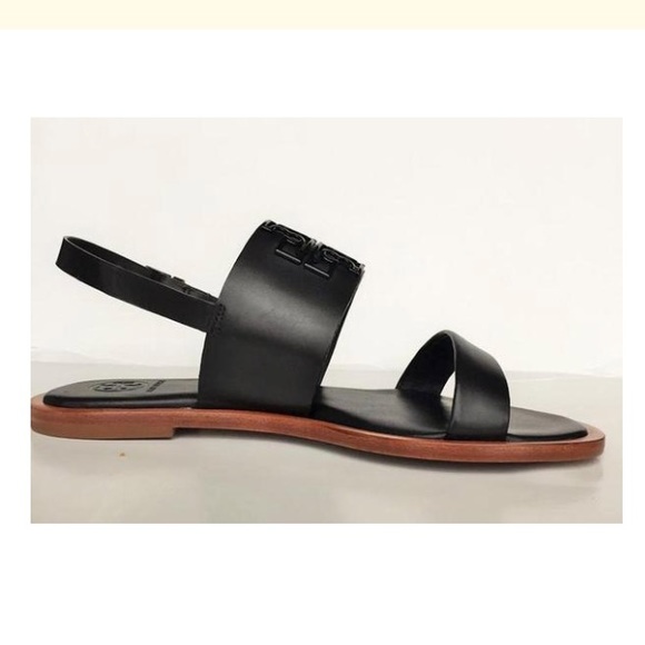 Tory Burch Melinda flat powder coated sandals - Picture 2 of 5